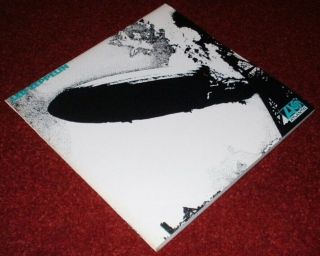 LED ZEPPELIN 1st LP 1969 ATLANTIC 1st A1/B1 TURQUOISE COVER UNCORRECTED 2