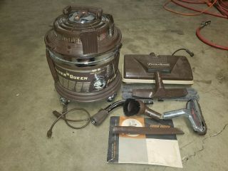 Vintage Mid Century Filter Queen Canister Vacuum Cleaner Model Ld31x