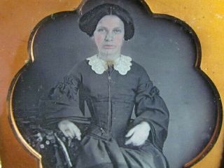 Young Victorian Woman Daguerreotype Photo By Newark Jersey Rolf & Jenks