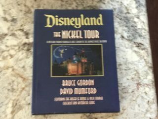 Disneyland The Nickel Tour Book A 392pg Photos & History Of Disneyland Postcards