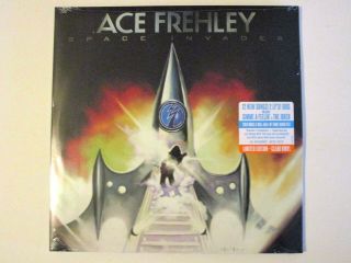 Ace Frehley Space Invader Lp 2014 (2) Clear 180 Gram Vinyl Kiss