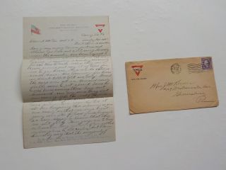 Wwi Letter 1918 The Overseas Quarantine Was Lifted Vtg Camp Lee Virginia Ww1