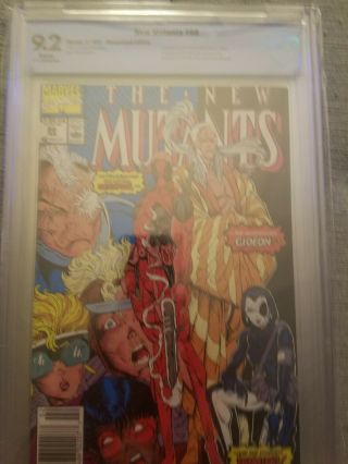 The Mutants 98 (feb 1991,  Marvel) First Appearance Deadpool.