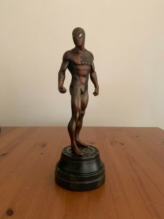 Spider - Man Faux Bronze Statue Bowen Designs Marvel Comics 376/500
