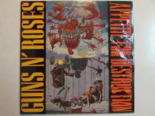 Guns N Roses Appetite For Destruction Banned Cover Lp Xxxg 24148