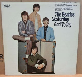 The Beatles Yesterday And Today Og Usa Rainbow Capitol Lp T - 2553,  Inner