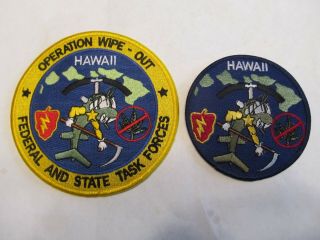 Hawaii State Operation Wipe Out Tasks Force Patch Set