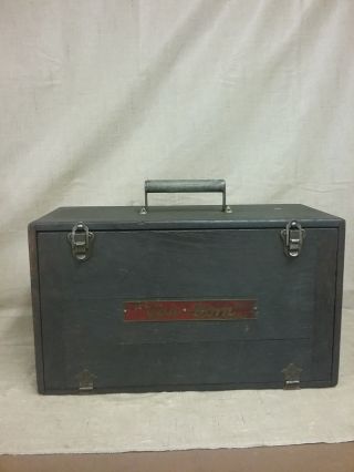 Vintage Van Dorn Vibro - Centric Type B Valve Seat Grinder W/ Wood Box