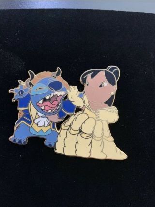 Disney Lilo And Stitch As Belle And Beast Le 1000 Pin Beauty