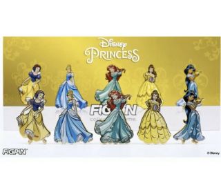 Figpin Classic: Disney Princess - Le Gold - Plated Deluxe Box Set Confirmed Order