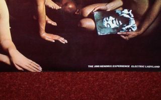 Jimi Hendrix Experience Electric Ladyland D/lp 1968 Track 1st Press Blue Text