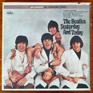 Authentic Yesterday Today Beatles 3rd State Butcher Trunk Cover Stereo Lp Album