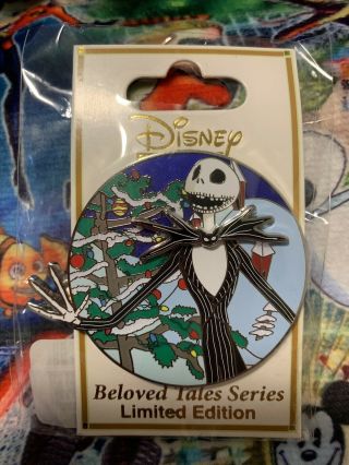 D23 Expo 2019 - Dssh Dsf - Beloved Tales Jack Nightmare Before Christmas Nbc Pin