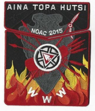 Boy Scout Oa Lodge 60 Aina Topa Hutsi 2015 Centennial Noac Set