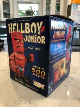 Hellboy Junior Teeny Weeny Mini Maquette Electric Tiki Design 164 Of 500