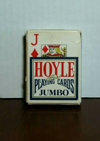 Vintage Hoyle Official Playing Cards Jumbo Complete Deck