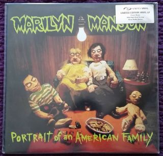Marilyn Manson - Portrait Of An American Family Simply Vinyl S180 2xlp Uk 1999