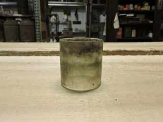 Vintage Coal Miner Carbide Safety Lamp Glass Lens,  (ve)