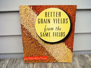 Vintage 1941 John Deere Better Grain Yields Farm Equipment Brochure