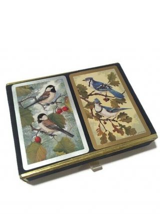 Bird Playing Cards Double Deck Vintage Bird 