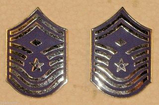 Usaf Us Air Force Chief Master Sergeant Cmsgt First Sergeant Insignia Obsolete