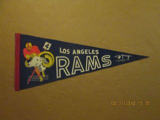 Nfl Los Angeles Rams Vintage Circa 1950 