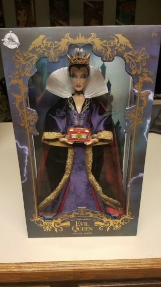 Disney Store The Evil Queen 17 " Limited Edition Of 4000 Doll Nib Snow White