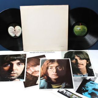 Compressed A28 B29 1968 The Beatles White Album Vinyl Lp Megarare