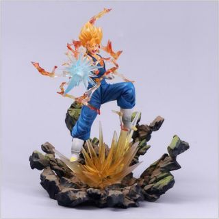 Dragon Ball Saiyan Goku Vegeta Gogeta Combat Statue Pvc Figure Model Gift