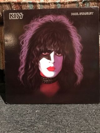 Kiss Paul Stanley Solo LP Vinyl Record 1978 1st U.  S Sterling Press Poster Mailer 3