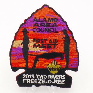 2013 Boy Scout Alamo Area Council First Aid Meet Two Rivers Freeze O Ree Patch