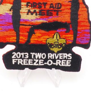 2013 Boy Scout Alamo Area Council First Aid Meet Two Rivers Freeze O Ree Patch 3