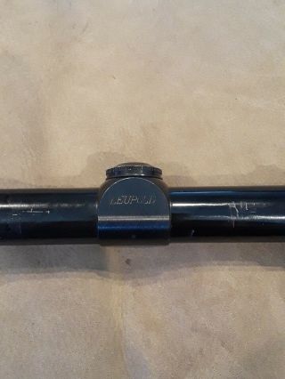 Leupold 3 - 9x42mm A.  O.  Duplex Reticle Gloss VINTAGE.  SEE PHOTOS CLEAR SCOPE 3