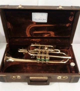 Vintage Olds Ambassador Trumpet Serial 788028 With Case