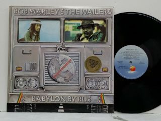Bob Marley & The Wailers Babylon By Bus 2lps Nm Island Isld - 11 Reggae Poster