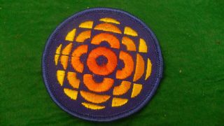 Cbc Radio Patch Flash 3 " Embroided Canada Broadcasting