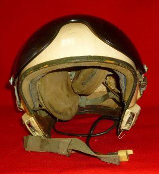 Russian Soviet Pilot Flight Helmet Zsh - 5a Ussr Air Force Mig