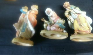 Fontanini Nativity Set Of 3 Kings / Wise - Men - Depose Italy 1994