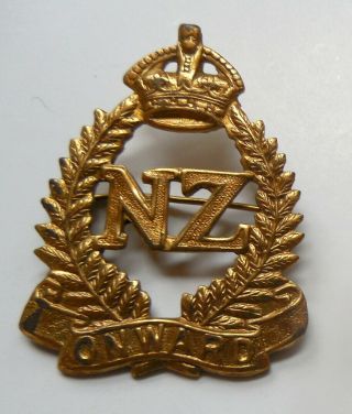 Post World War Ii Zealand Armed Forces Cap Badge