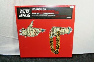 Run The Jewels 2 Rtj2 Lp 180gm Teal Color 2lp Gatefold W/ Poster Stickers