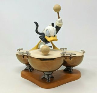 WDCC Disney Donald Duck Donald ' s Drum Beat Symphony Hour & A003 2
