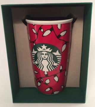 Starbucks Holiday Christmas Bulbs 2016 Release Ceramic Tumbler Mug