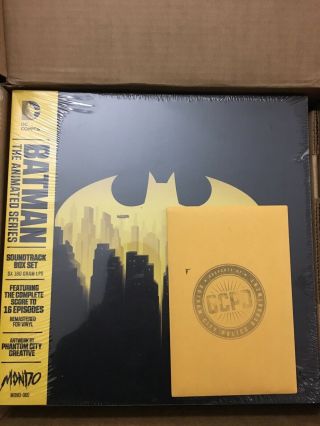 Batman The Animated Series Mondo Vinyl Box Set Soundtrack