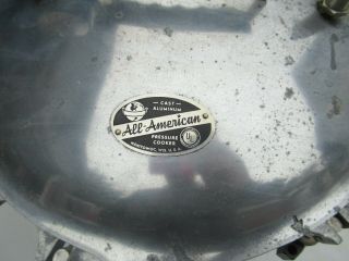 Vintage All American Cast Aluminium Pressure Cooker 2