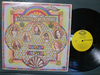 Lynyrd Skynyrd " Second Helping: 1974 Mca - 413 Vinyl Lp Ex,  /n/m
