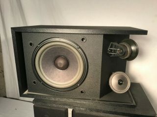 Vintage Bose 301 Series III Speakers Pair Black 2