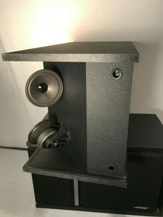 Vintage Bose 301 Series III Speakers Pair Black 3