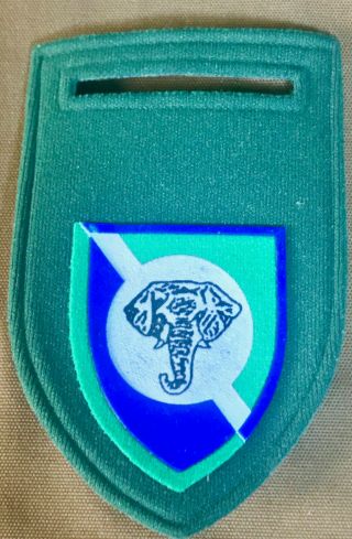 Bophuthatswana Army Signals Battalion Rubberized Arm Flash South Africa Sadf