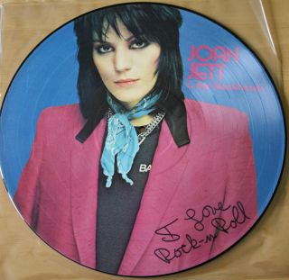Ex Joan Jett And The Blackhearts I Love Rock N Roll Vinyl Lp Picture Pic Disc