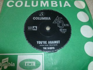 The D - Coys Vinyl 7 " Bad Times / You 